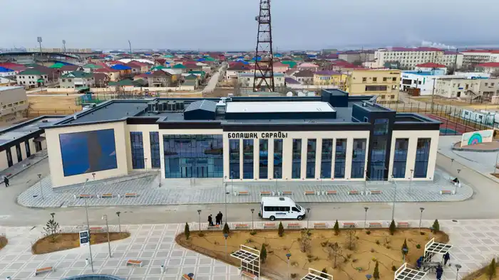 Современный Дворец школьников в Жанаозене: новый этап в развитии молодежного творчества и науки {city2}