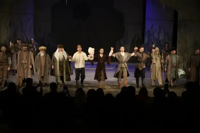 В Алматы прошел юбилейный показ спектакля «Еңлік – Кебек» (3)