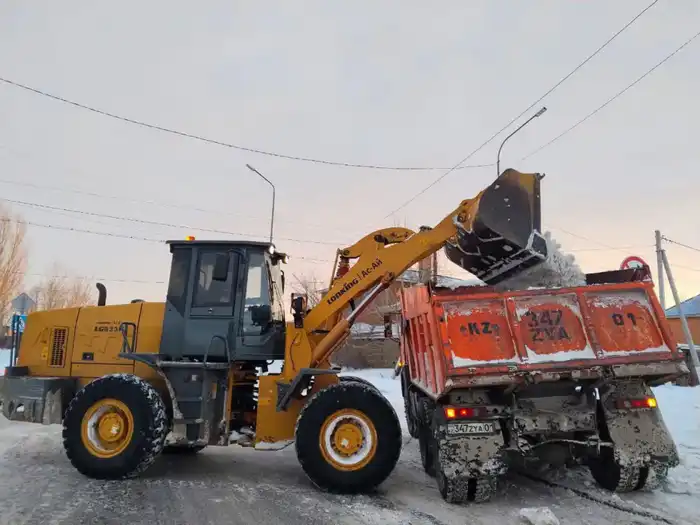Более двух миллионов кубометров снега вывезли из Астаны с начала зимы (9)