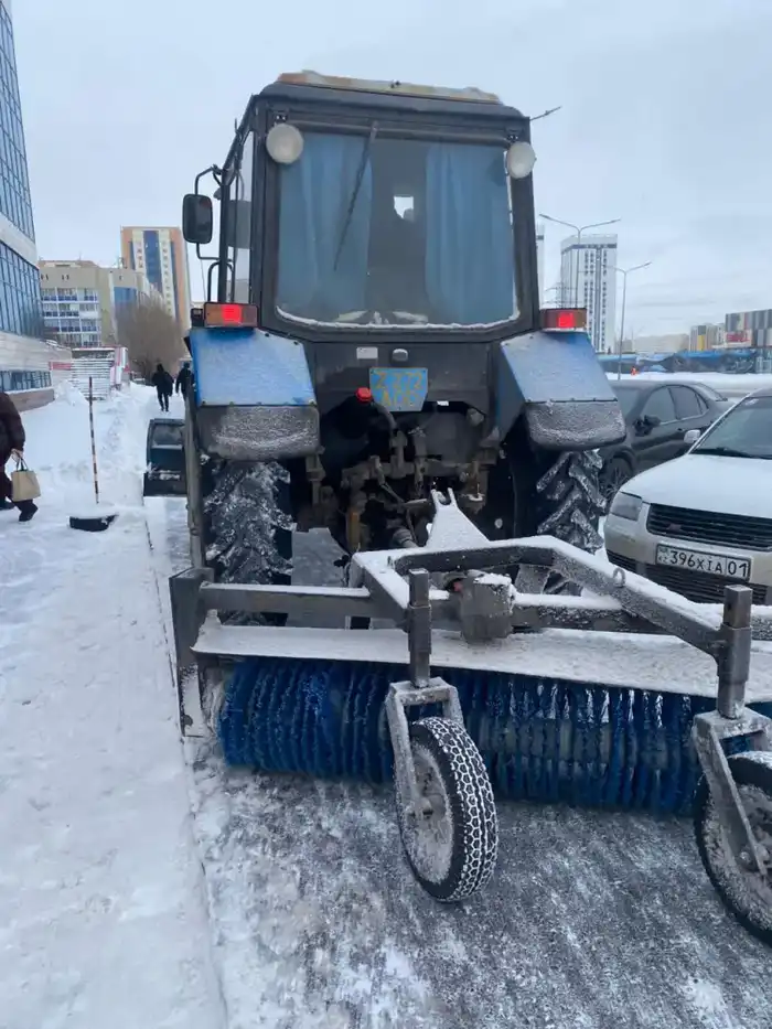 Снегопад в Астане: почти 24 тысячи кубометров! {city2}