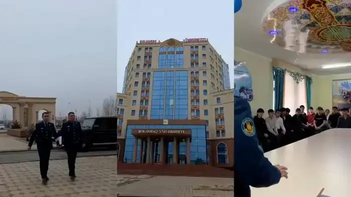 Сотрудники ДУИС Кызылординской области встретились со студентами университета «Болашак» {city2}