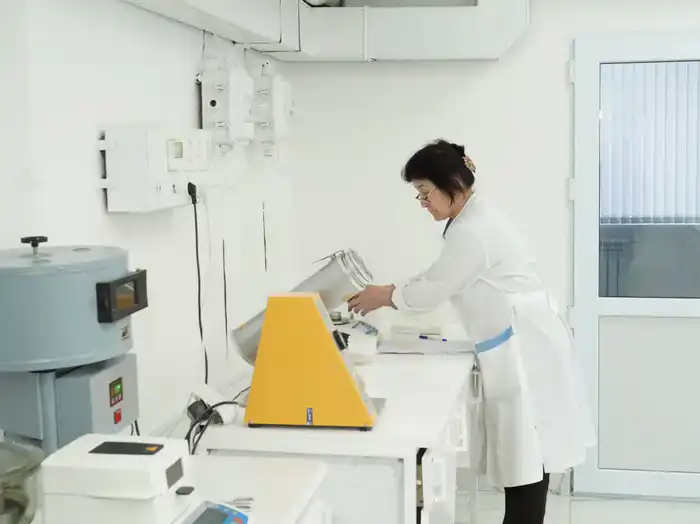 В ТУРКЕСТАНСКОЙ ОБЛАСТИ МОДЕРНИЗИРОВАН И ЗАПУЩЕН СОВРЕМЕННЫЙ ЗАВОД ПО ПЕРЕРАБОТКЕ ПШЕНИЦЫ (6)