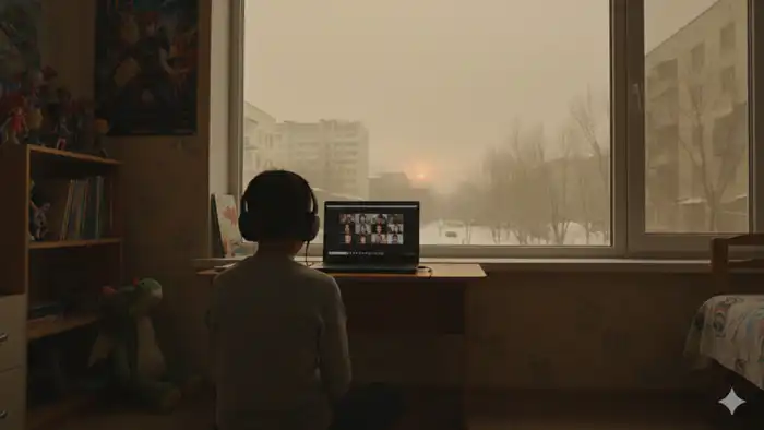 Смог в Усть-Каменогорске: дистанционное обучение как ответ на экологическую угрозу для здоровья школьников {city2}