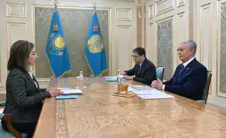 Глава государства заслушал отчет Председателя Агентства Мадины Абылкасымовой