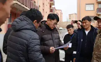 ТУРКЕСТАН: В ТОЛЕБИЙСКОМ РАЙОНЕ ОТКРЫЛИ ЗАЩИТНЫЕ ЗАБОРЫ ПРОТИВ ОГНЕННОГО ВРАГА В МНОГОЭТАЖНЫХ ДОМАХ