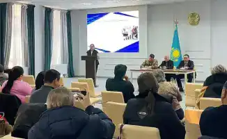 Астана встреча предпринимателей налоговый кодекс ОСМС пожарная безопасность вопросы бизнеса