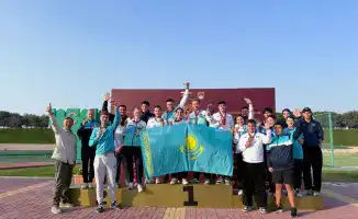 Сборная Казахстана первое место чемпионата Азии по стендовой стрельбе 14 медалей 5 золотых мировые и азиатские рекорды