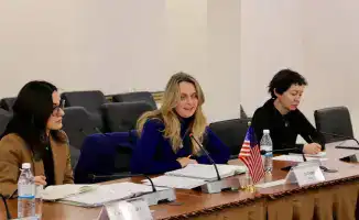 Взаимодействие Казахстана и США в сфере защиты прав работников: встреча А. Ертаева с О. Латчин