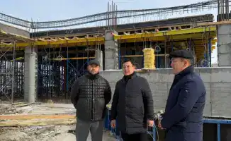 Строительство многофункционального спортивного комплекса в Кызылорде набирает обороты