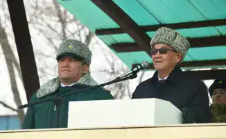 В Гвардейском гарнизоне свыше 600 солдат присягнули на верность Родине