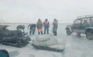 Очистка бухты Бертыс от браконьерских сетей