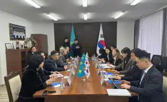 Виктория Шегай представила делегатам из Южной Кореи информацию о вступлении Казахстана в EPS