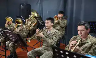 Национальная гвардия МВД РК музыкант военного оркестра мечта службы