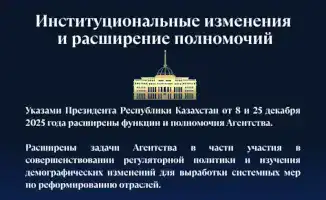 Агентство по стратегическому планированию и реформам Казахстана 2025 достижения институционального усиления и улучшения государственного планирования