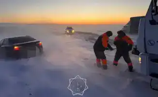 Спасатели Актюбинской области: Защитники в снежной буре