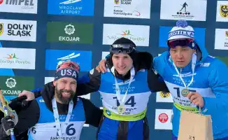 Ербол Хамитов завоевал бронзовую медаль на Кубке мира по пара биатлону в Якушице