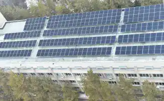 Солнечные панели установлены на крыше учебных корпусов КазНУ