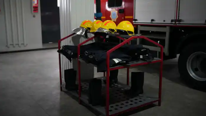 модернизированная пожарная часть Хромтау открытие министерство по чрезвычайным ситуациям {city2}