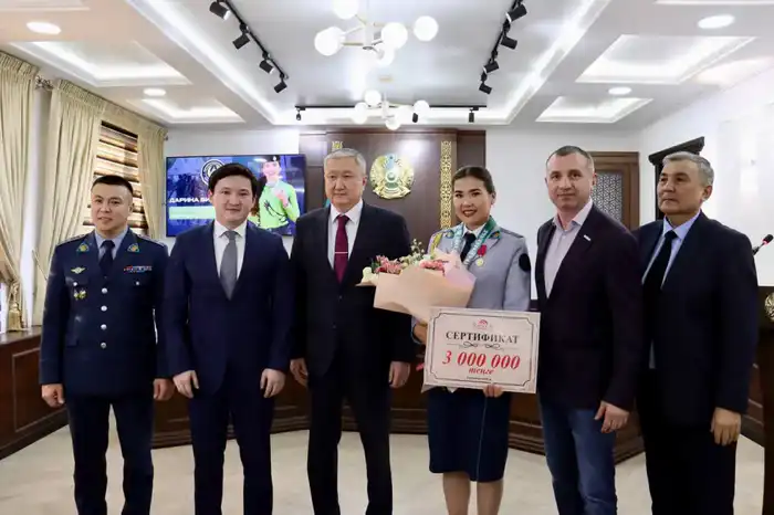 Золотая звезда Казахстана: как Дарина Билденова воссияла на UAE SWAT Challenge 2026 {city2}