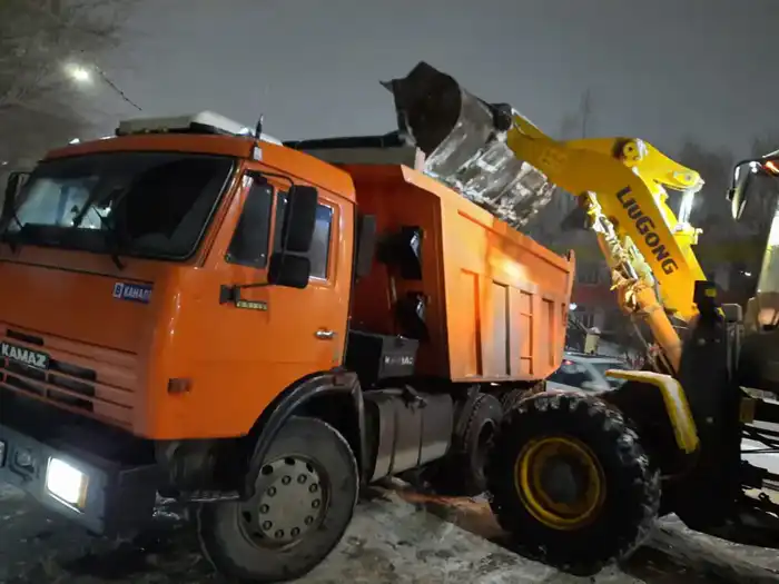 Почти 2 000 единиц спецтехники задействовано в снегоуборочных работах в Астане (6)