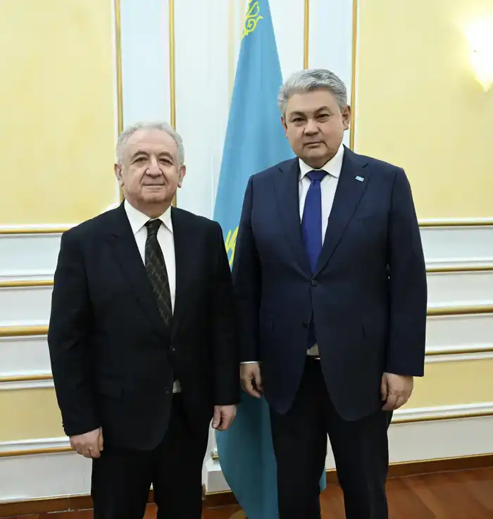 Глава МИД Казахстана принял Посла Турции (2)