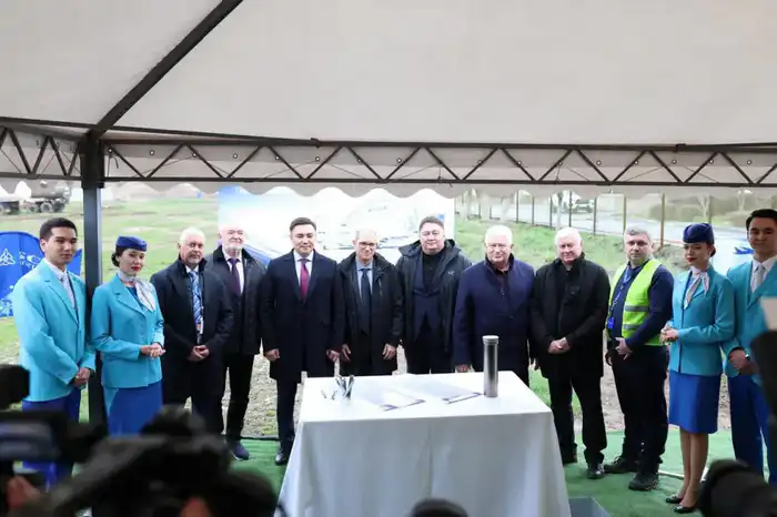 В Шымкенте стартовало строительство крупнейшего в Центральной Азии центра обслуживания воздушных судов {city2}