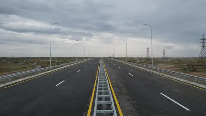 Повышение безопасности на республиканских дорогах Казахстана {city2}