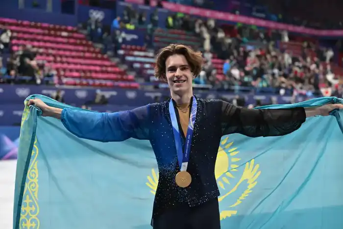 Казахстанский фигурист Михаил Шайдоров завоевал золото на Олимпийских играх в Милане после 32 лет ожидания! {city2}