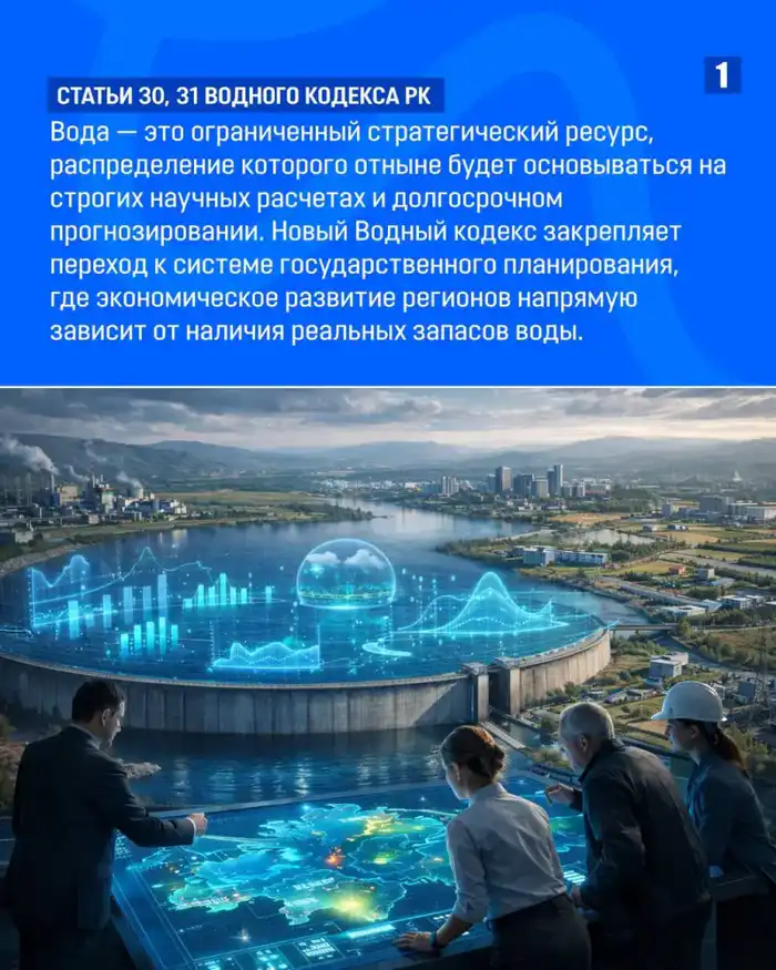 Вода под контролем: Казахстан планирует на 15 лет! {city2}