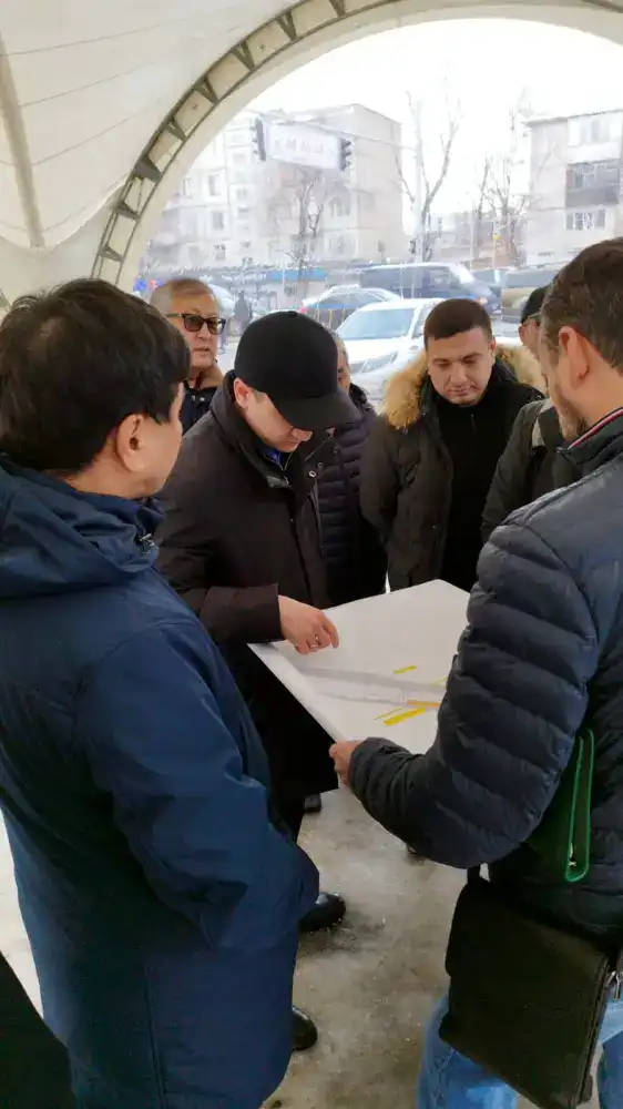 Проверка подготовки к строительству ярмарок и модернизации социальных павильонов в Алматы {city2}