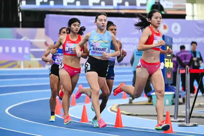 Казахстан занимает 4-е место на чемпионате Азии по легкой атлетике с 7 медалями {city2}
