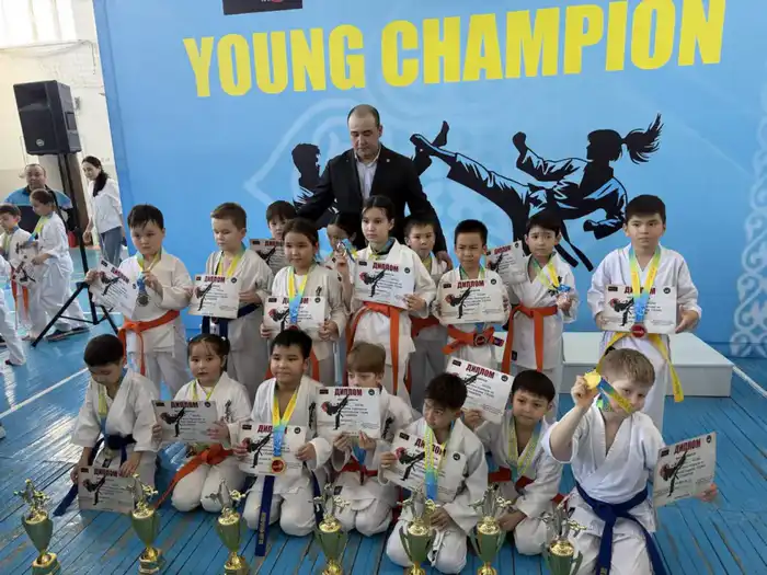 Городской турнир по каратэ «YOUNG CHAMPION» прошел в Астане (6)
