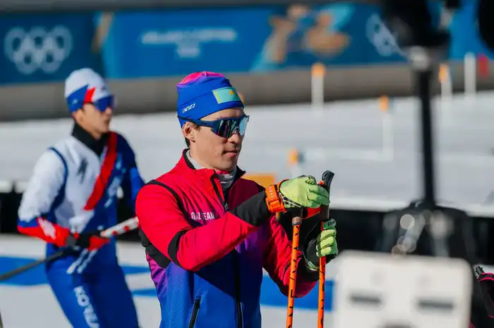 Казахстанские биатлонисты на Олимпиаде в Италии {city2}