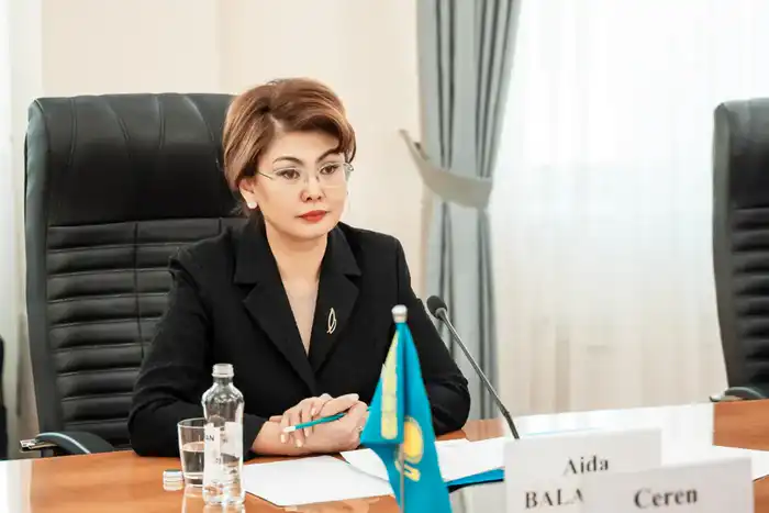 Аида Балаева встретилась с главой ООН-Женщины в Казахстане {city2}