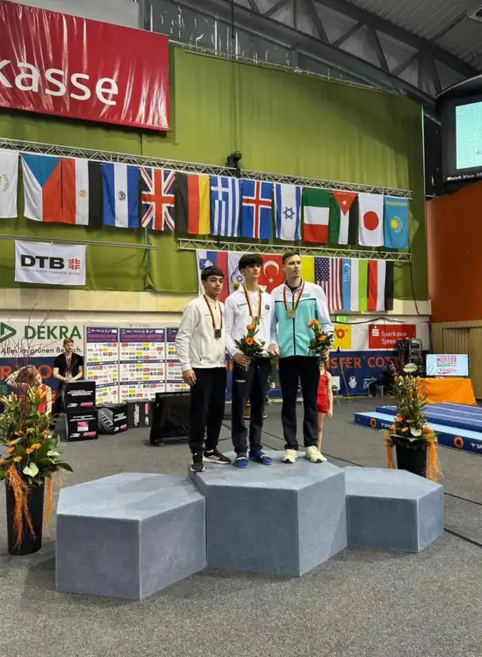 Нариман Курбанов из Алматы завоевал бронзу на этапе Кубка мира в Котбусе {city2}