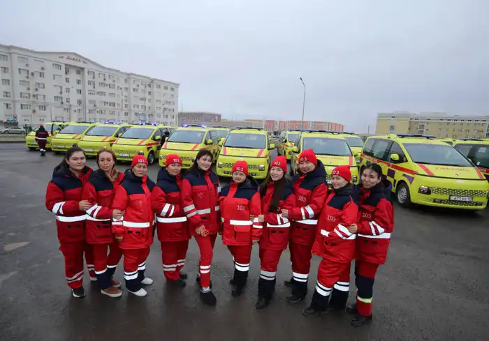 Новая скорая помощь открыта в Актау {city2}