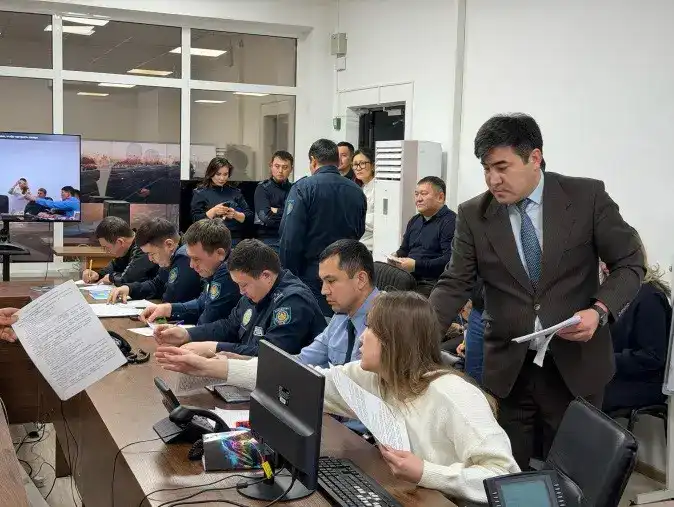 В Жамбылской области полицейские обострили свои навыки в борьбе с терроризмом на семинаре безопасности {city2}