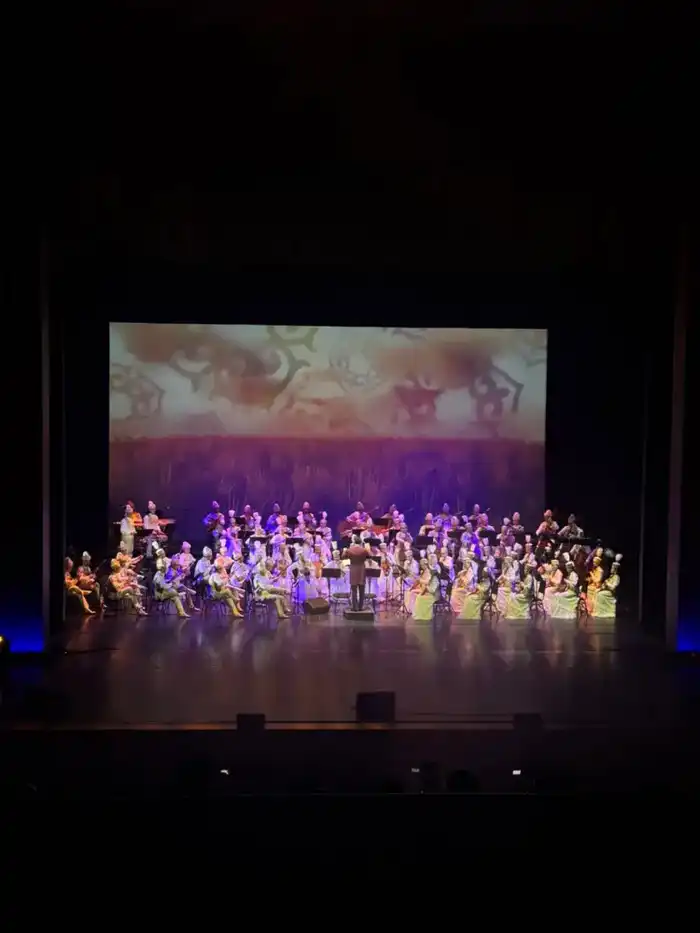 Димаш Кудайберген выступил на творческом вечере Абылая Тлепбергена (7)