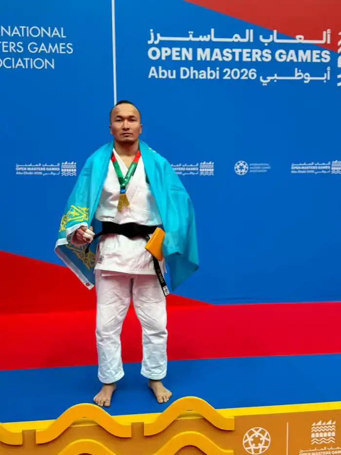 Учитель из Астаны: золотой меч дзюдо в песках Абу-Даби {city2}