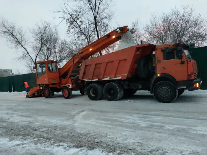 Более 30 тысяч кубометров снега вывезли из Астаны за ночь (9)