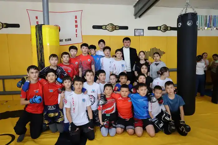 В сёлах Карагандинской области открываются новые спортивные объекты (10)