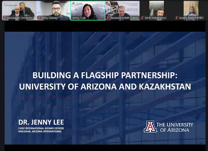 Международное сотрудничество в образовании: Казахстан и Университет Аризоны {city2}