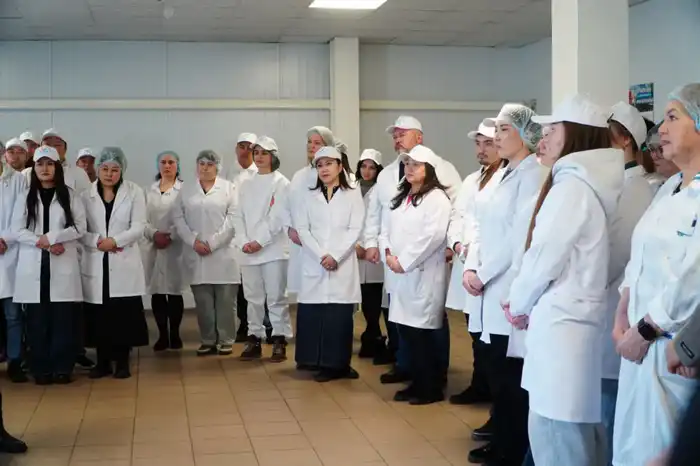 Аким области встретился с коллективом Макинской птицефабрики (9)