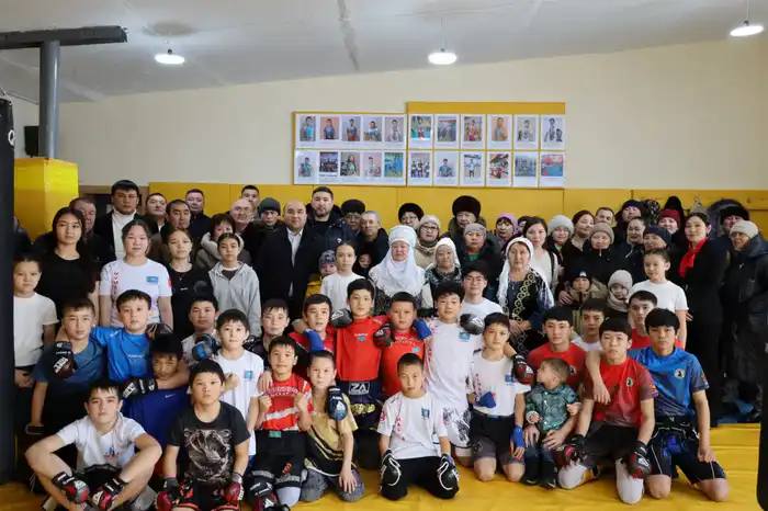 В сёлах Карагандинской области открываются новые спортивные объекты (9)