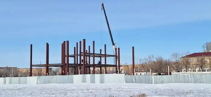 Новую модульную котельную строят в посёлке Кушокы Бухар-Жырауского района (2)