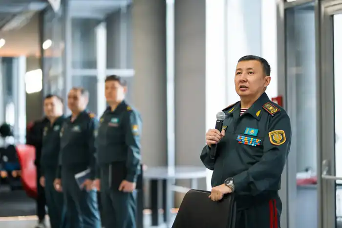 Представители Национальной гвардии МВД РК провели встречу с молодежным объединением «Дала Қырандары» (3)