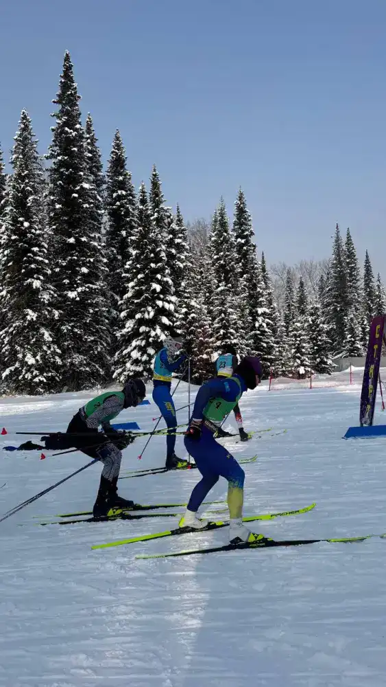 В ВКО прошёл I тур чемпионата области по лыжным гонкам (8)