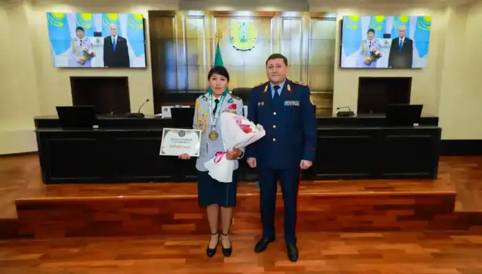 Полиция Казахстана отмечена за успех на международных соревнованиях в Астане {city2}