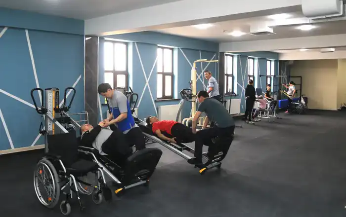 В Жетісу продолжается строительство многофункционального реабилитационного центра для детей и взрослых (9)