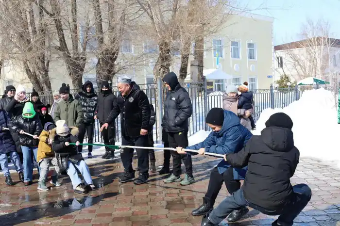 В сёлах Карагандинской области открываются новые спортивные объекты (2)